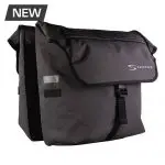 (PB-2BLK) Double Pannier Bag (Black/Dark Gray)