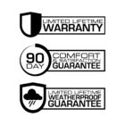 90Day+LimitedWarranty+LimitedWeatherproof