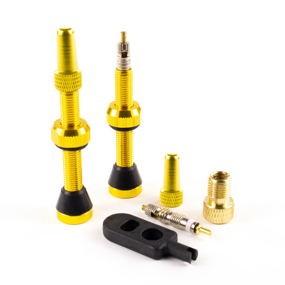 SEAL-VALVE 2 Tubeless Presta Valves (32mm, 44mm, 60mm) Colors Available