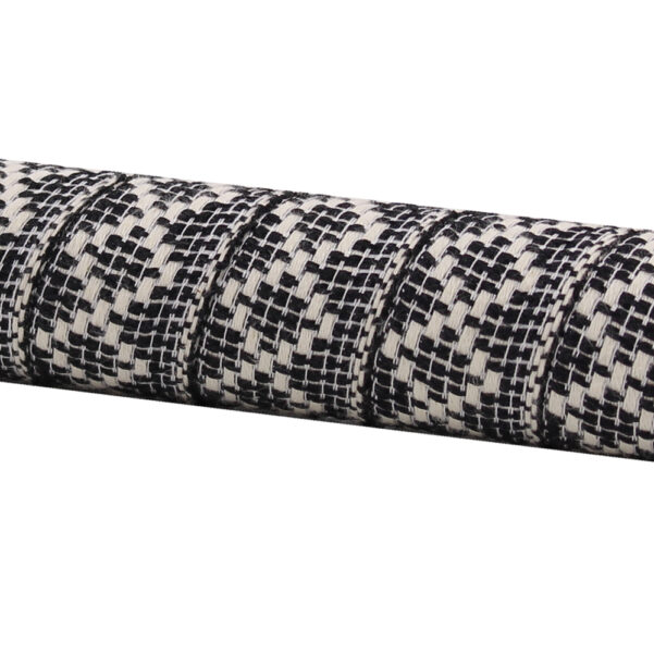 White /& Burgundy Serfas BT-21 Woven Bar Tape Aztec Black