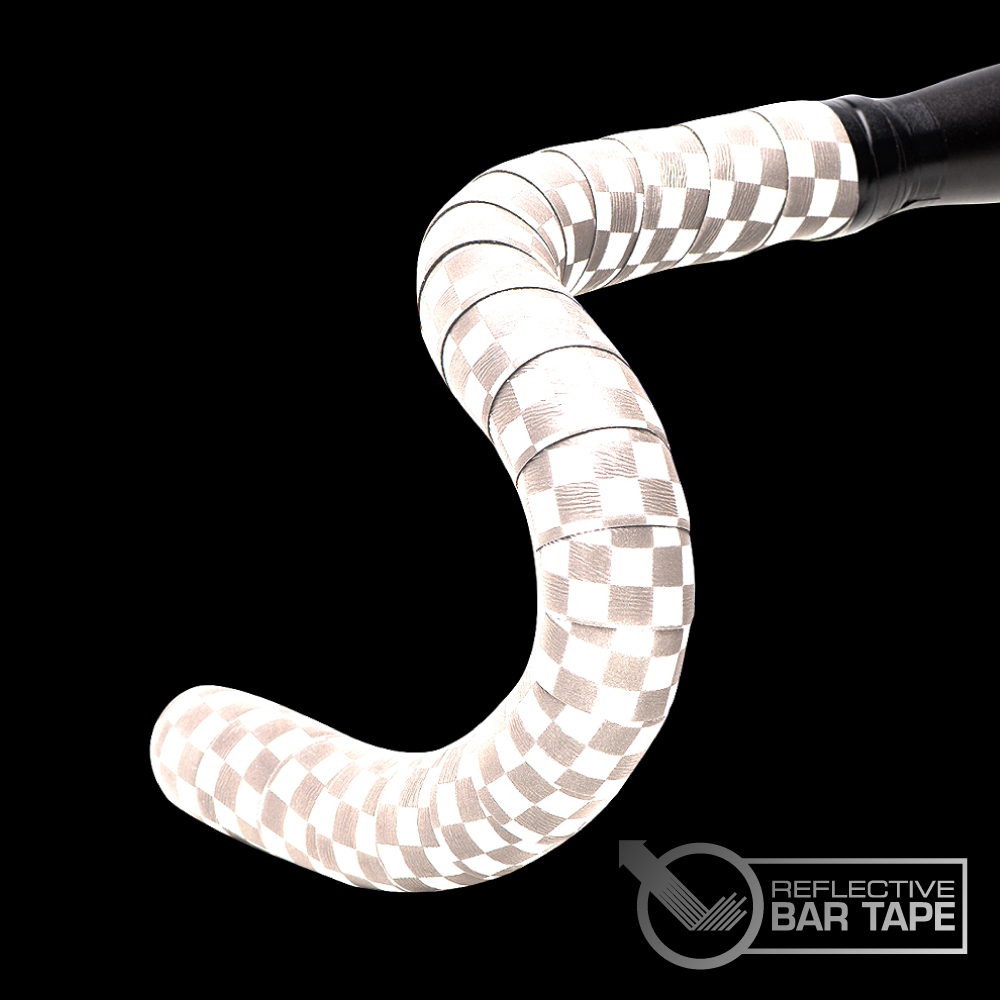 Serfas Ribbon Finish Bar Tape Checkered Black 