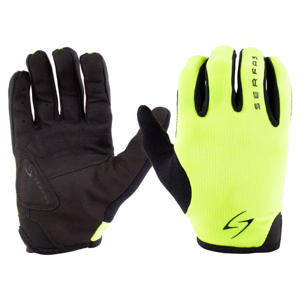 SLM-HV Men\'s Full Finger Starter Hi-Vis - Serfas