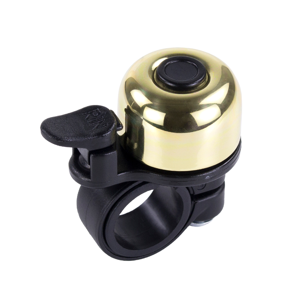 (BLB-101) Brass-Single Strike Handlebar Bell