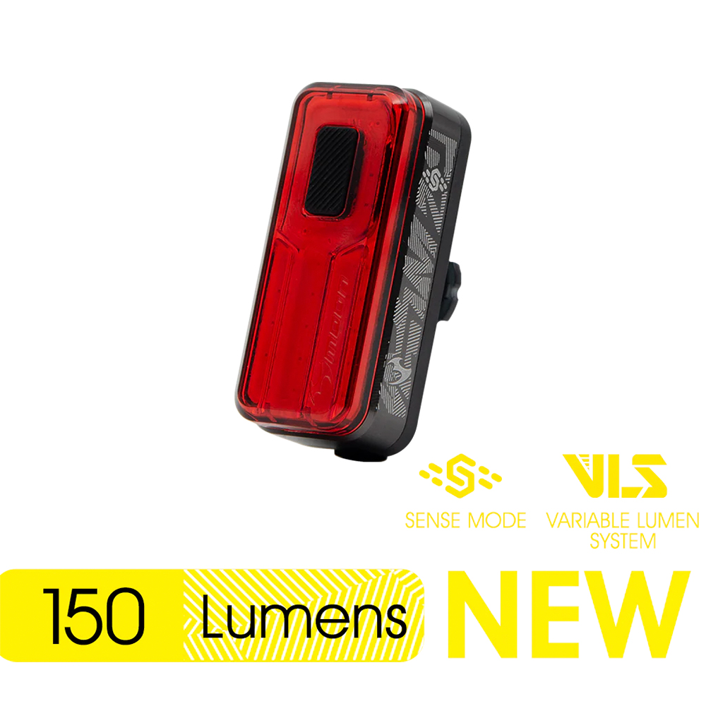 MOON HELIX SENSE 150LM TAIL LIGHT W/BRAKING SENSOR